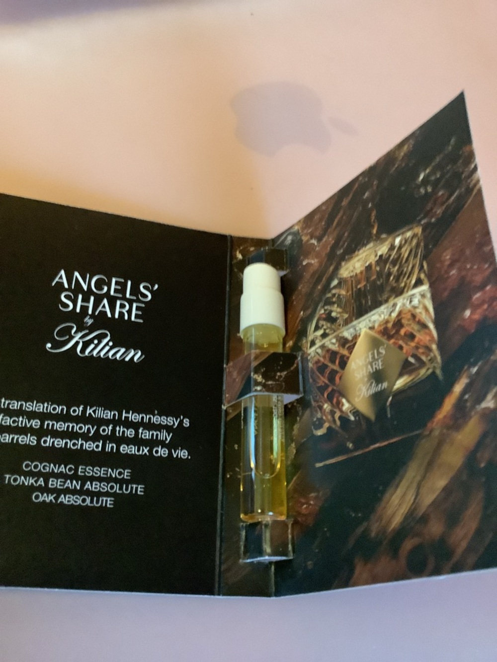 Kilian Angels' Share Eyeshadow - Deep Teal / Gold Accents sample